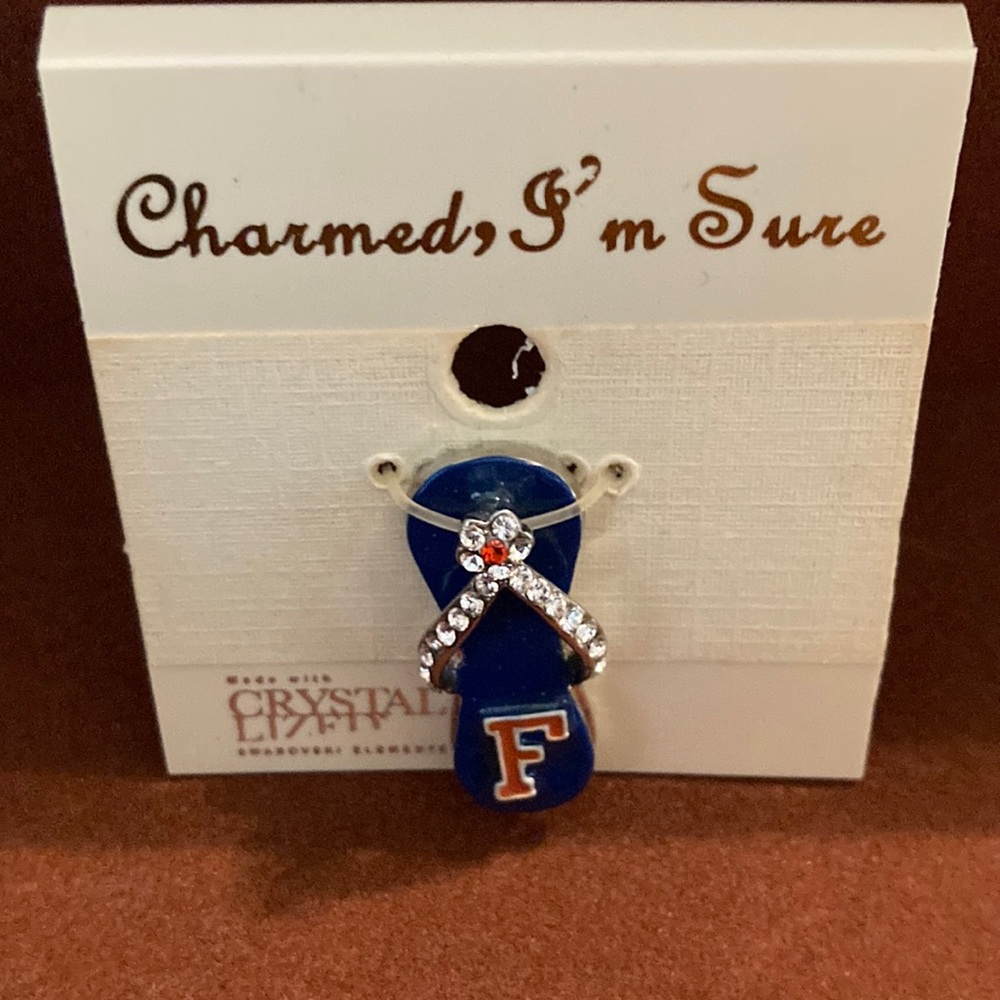 FLORIDA GATOR Flip flop pendant